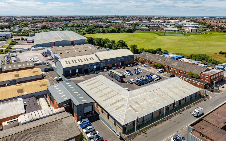 Clifton Trade Park Blackpool - Aerials (4)